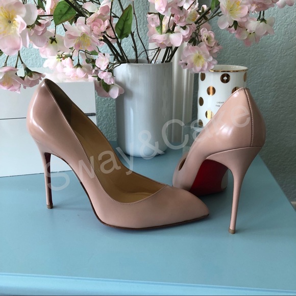 Christian Louboutin Shoes - Christian Louboutin Corneille Nude Pump